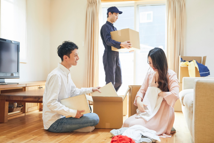 物件の引き渡し